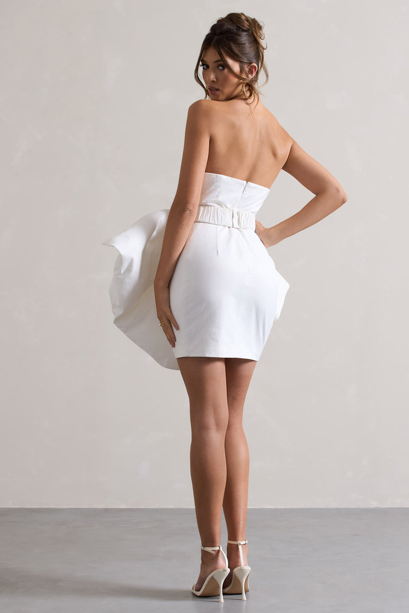 【BABYLCLUB】Creamy choker mini dress - 3col WB_HR_CL132283028-