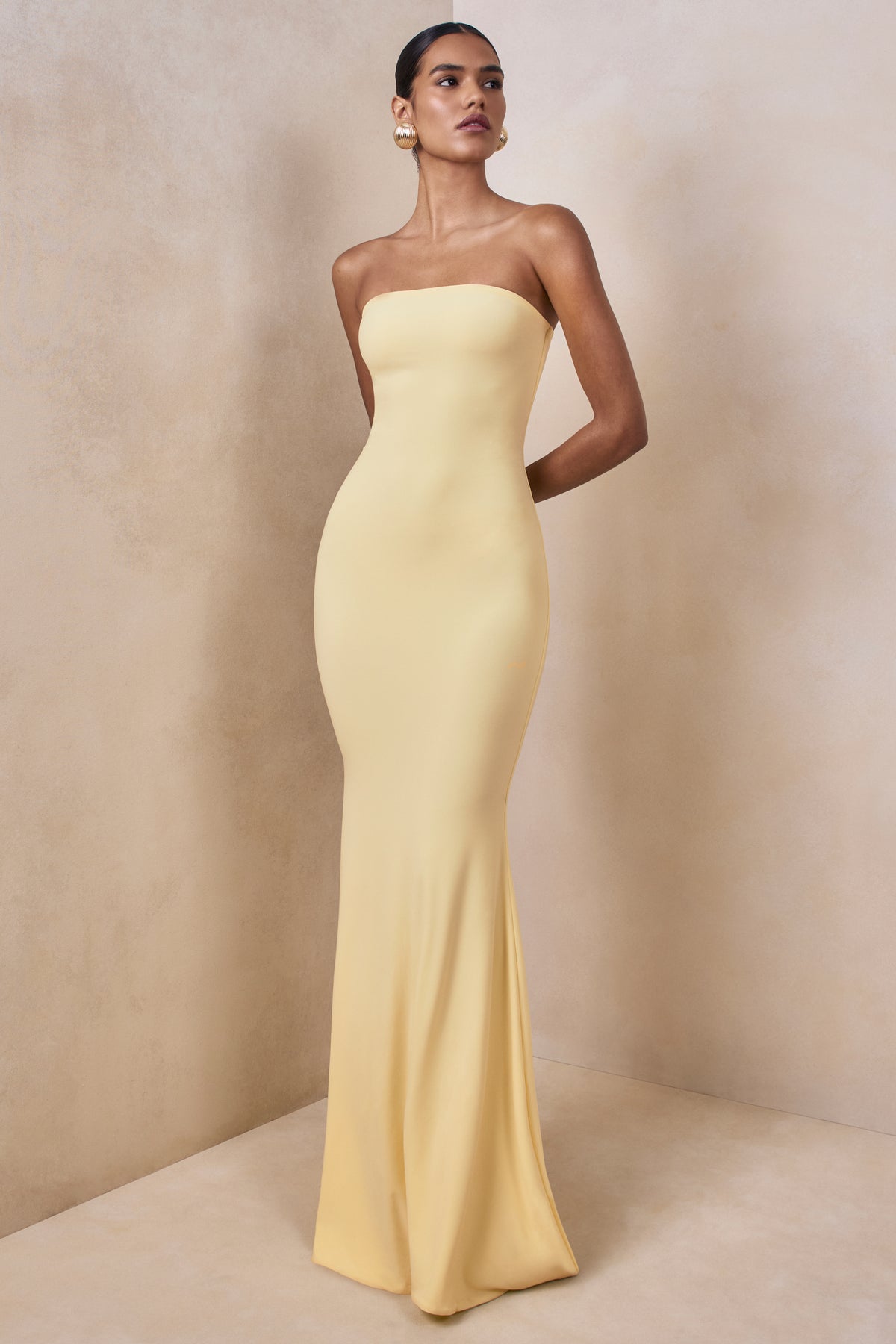 ECM_HR_CL129967188 - Ceremony | Lemon Bandeau Maxi Dress 02.jpg