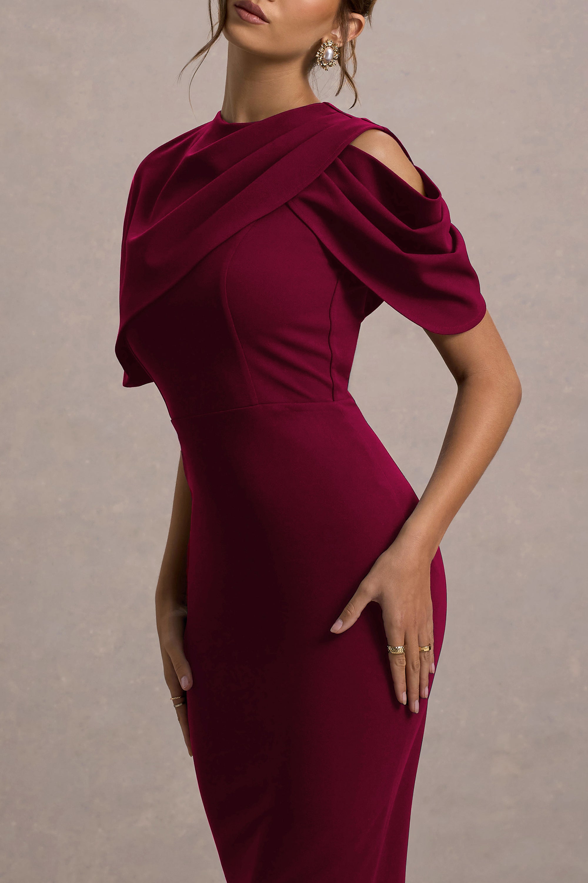 CC_HR_CL135270037 - Dorothea  - Berry Draped Midi Dress With Cape 13.jpg
