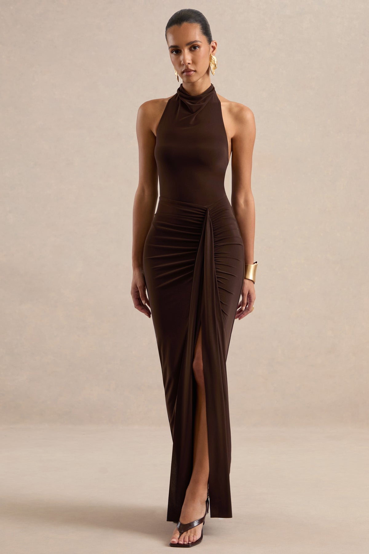ECM_HR_CL135586022 - Sunflower _ High Neck Racerback Bodycon Maxi Dress with Thigh Split2.jpg