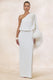 CL136380110 - Felicity _ White Satin Asymmetric-Neck Maxi Dress With Feather Detailing 0.jpg