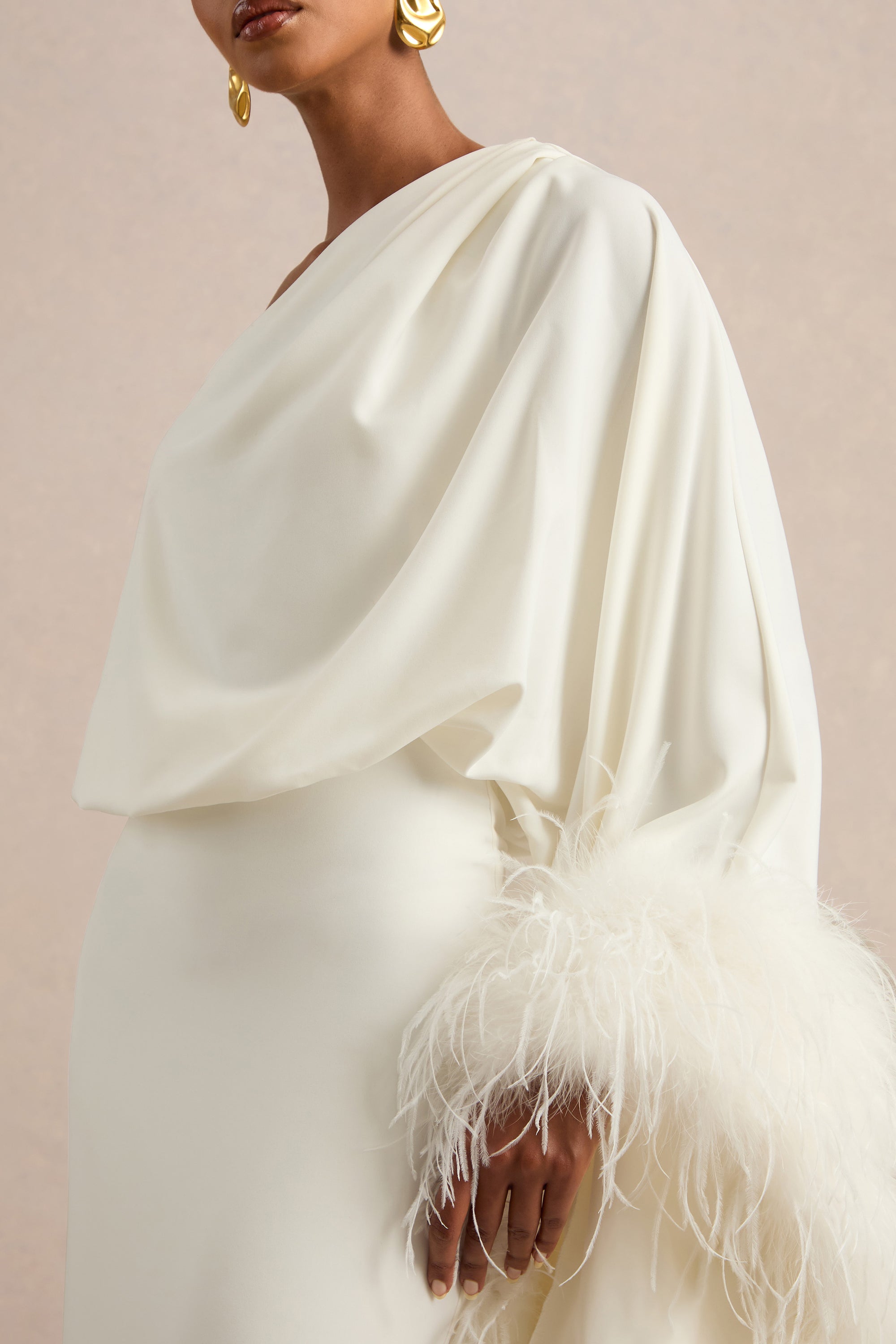 ECM_HR_CL136380110 - Felicity _ White Satin Asymmetric-Neck Maxi Dress With Feather Detailing3.jpg