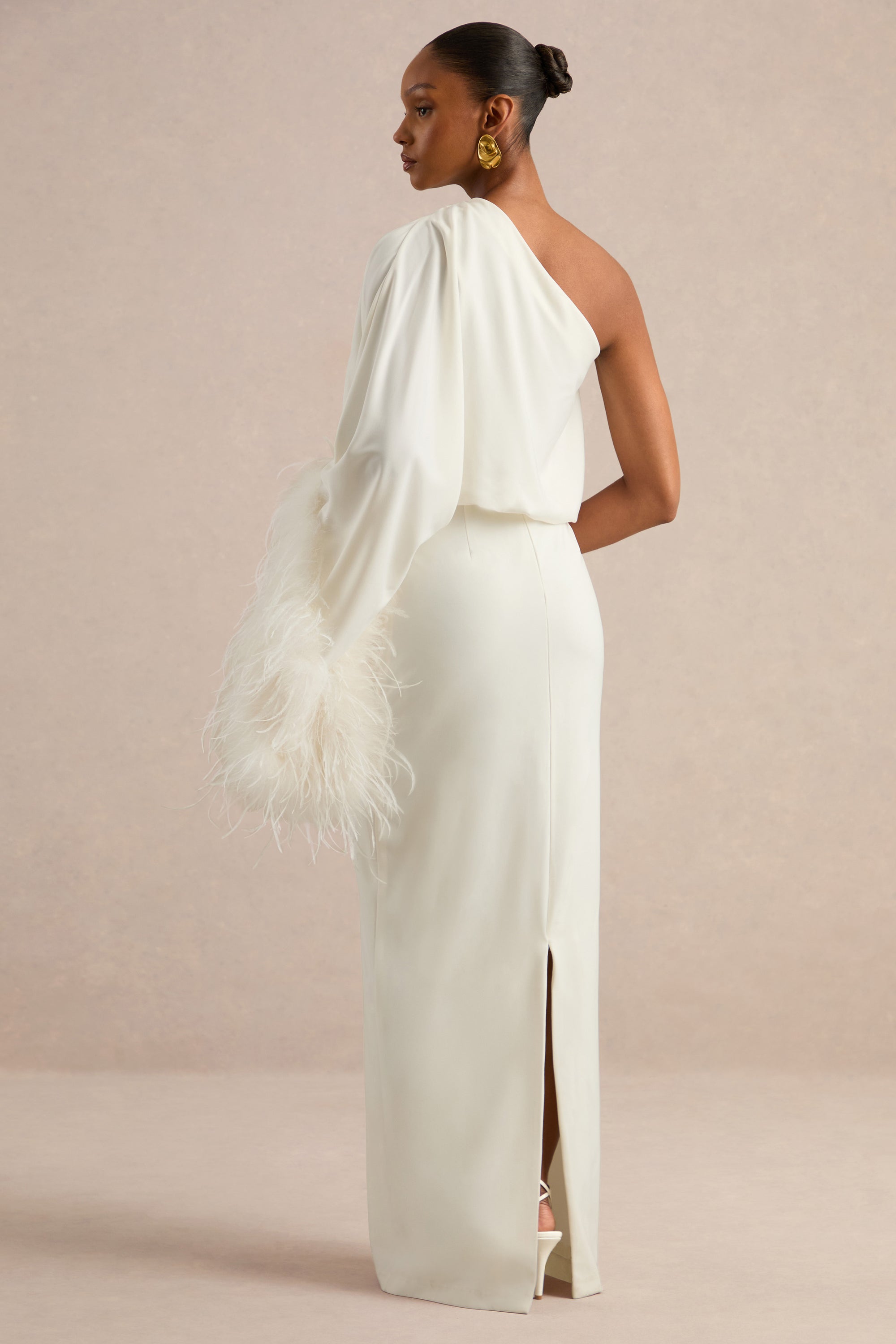 ECM_HR_CL136380110 - Felicity _ White Satin Asymmetric-Neck Maxi Dress With Feather Detailing5.jpg