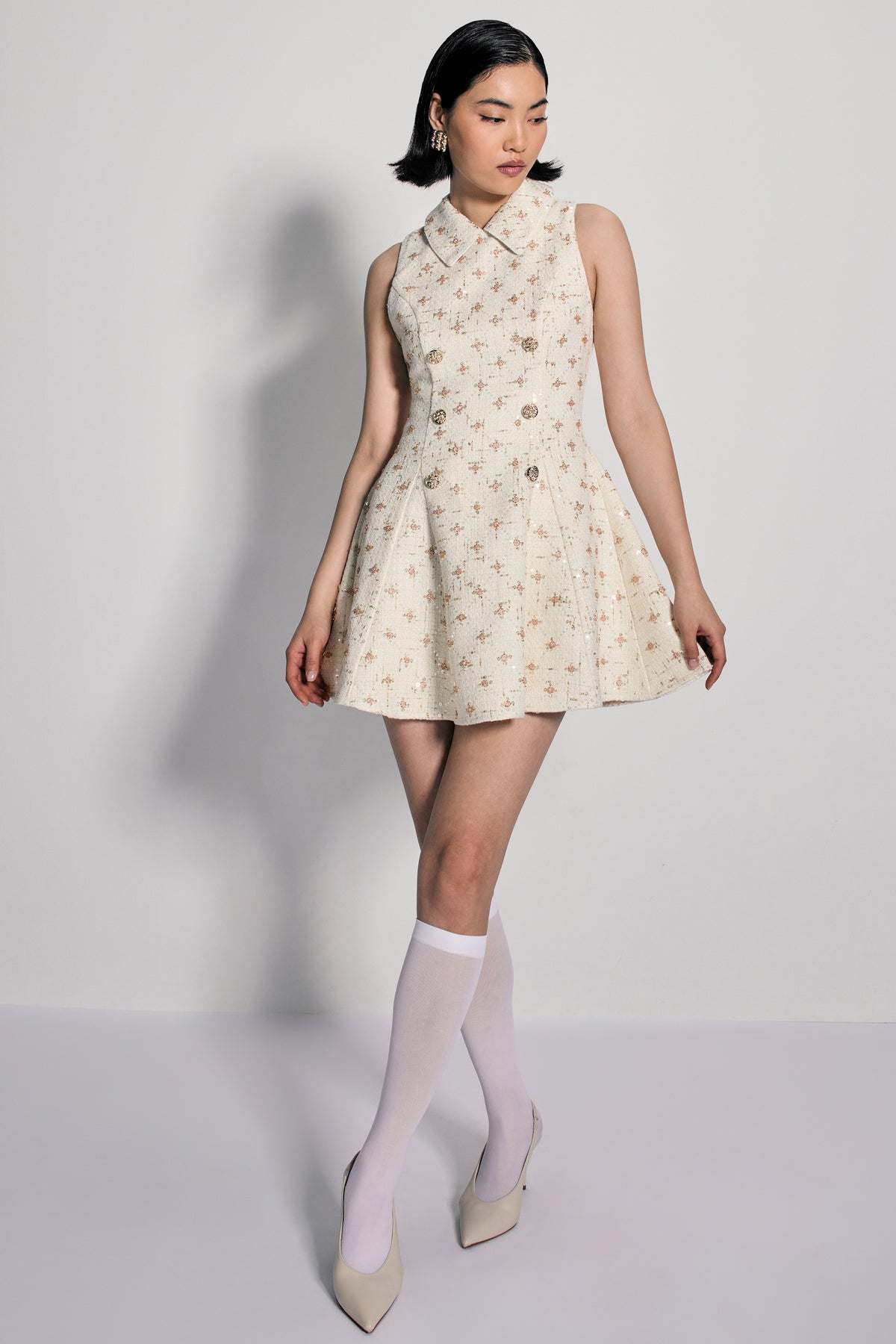 ECM_HR_CL136428116 - Little Star | Cream Embellished Boucle Tailored Mini Dress4.jpg