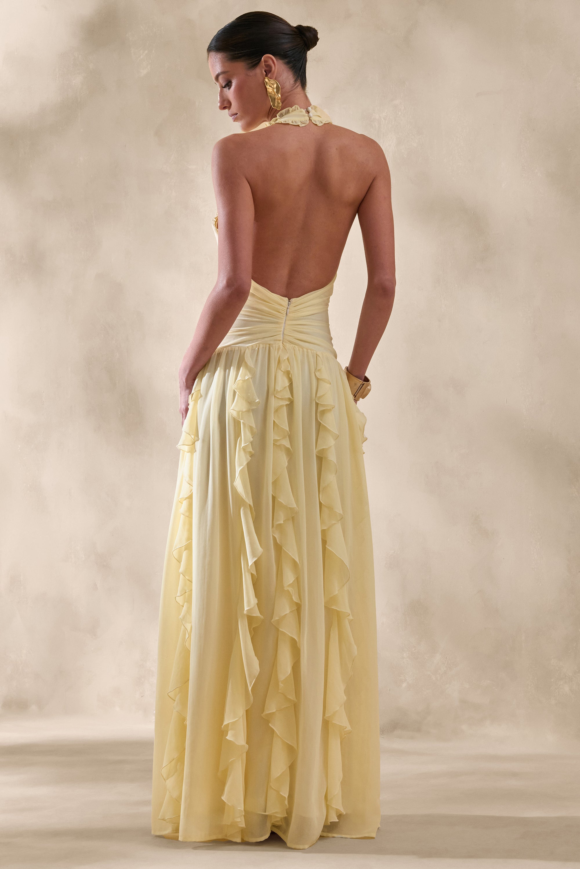 ECM_HR_CL136449121 - Bea _ Lemon Plunge-Neck Ruffled Maxi Dress 4.jpg