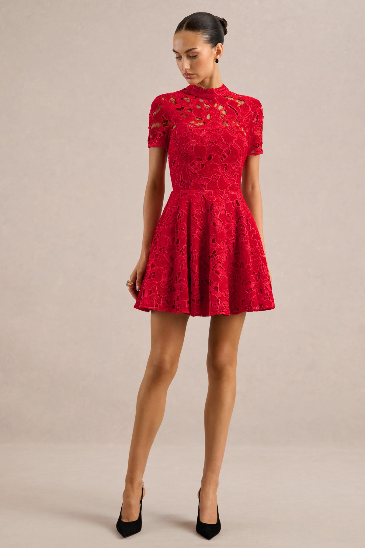 ECM_HR_CL136987004 - Roam _ Red Lace High-Neck Mini Dress0.jpg