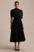 CL137012002_Thalia  Black High-Neck Midi Dress With Sheer Mesh Cape1.jpg