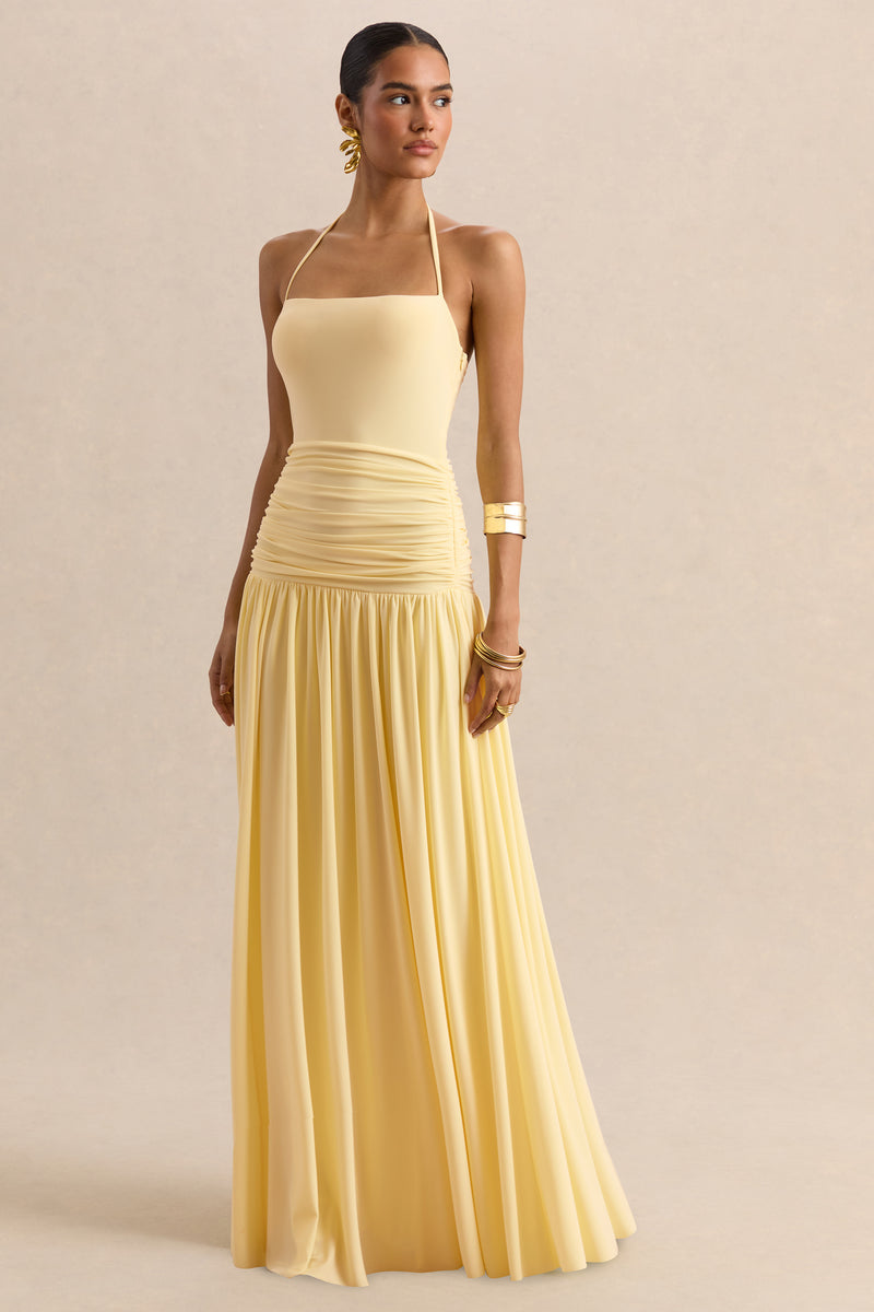 ECM_HR_CL137197121 - Nicolette | Lemon Square-Neck Maxi Dress With Ruched-Detailing 0.jpg