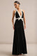 ECM_HR_CL137279002 - Cosmina _ Black Plunge-Neck Maxi Dress With Bow-Detail0.jpg