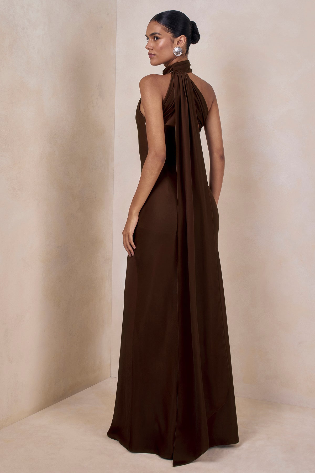 ECM_HR_CL137329022 - Cara _ Brown Satin High-Neck Maxi Dress 4.jpg