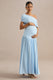 ECM_HR_CL137445013 - Noah Light Blue Jersey Ruched One Shoulder Maternity A-Line Maxi Dress With Drop Waist9.jpg