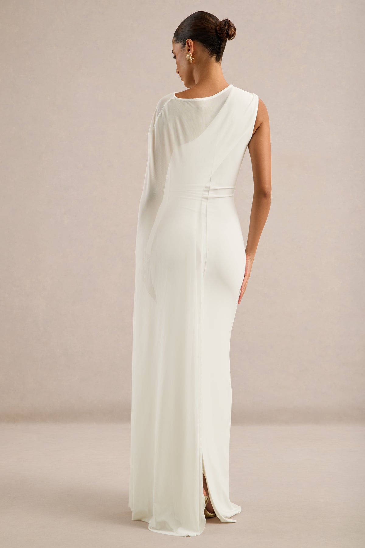ECM_HR_CL137449110 - Mirelle _ White High-Neck Maxi Dress With Cape-Sleeve5.jpg