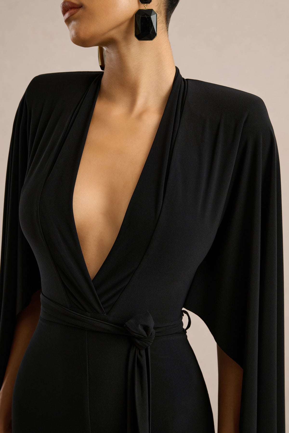 ECM_HR_CL137548001 - aurina _ Black Plunge-Neck Jumpsuit4.jpg
