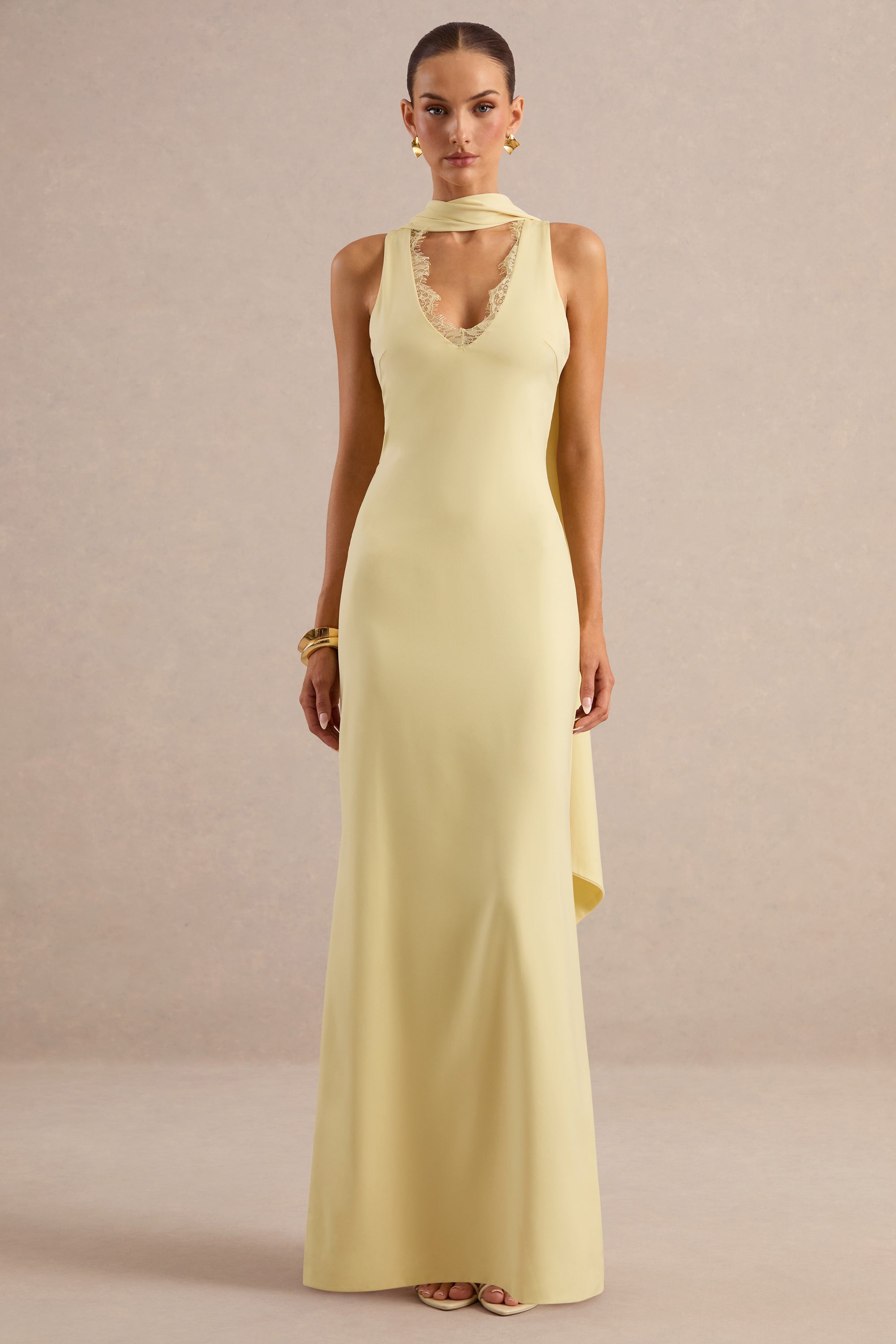 ECM_HR_CL137583121 - True Icon | Lemon Satin High-Neck Maxi Slip Dress With Sash1.jpg