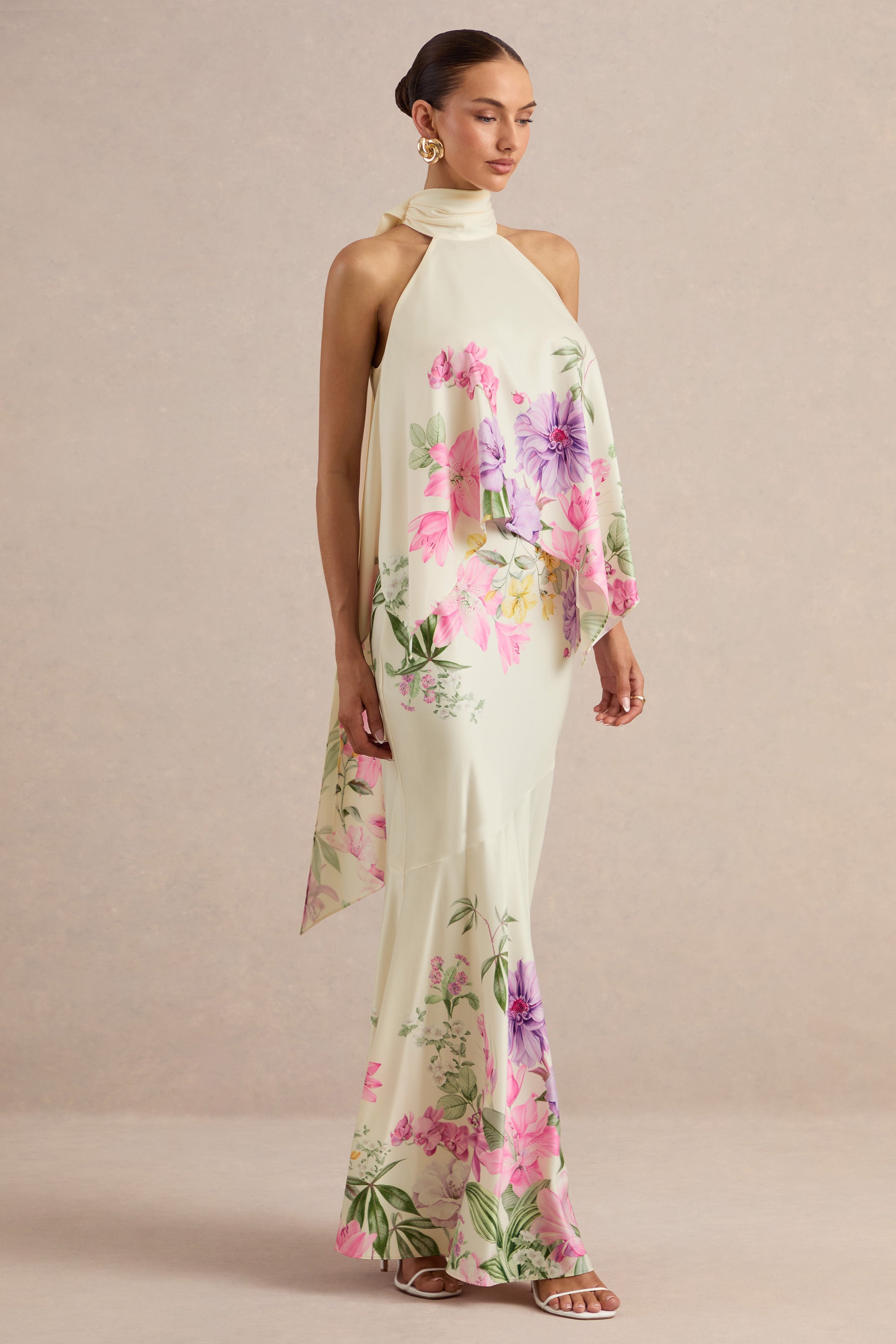 CL137649111 - Vayla _ Cream Floral Print Matte Satin Asymmetric Drop-Waist Maxi Skirt 2.jpg