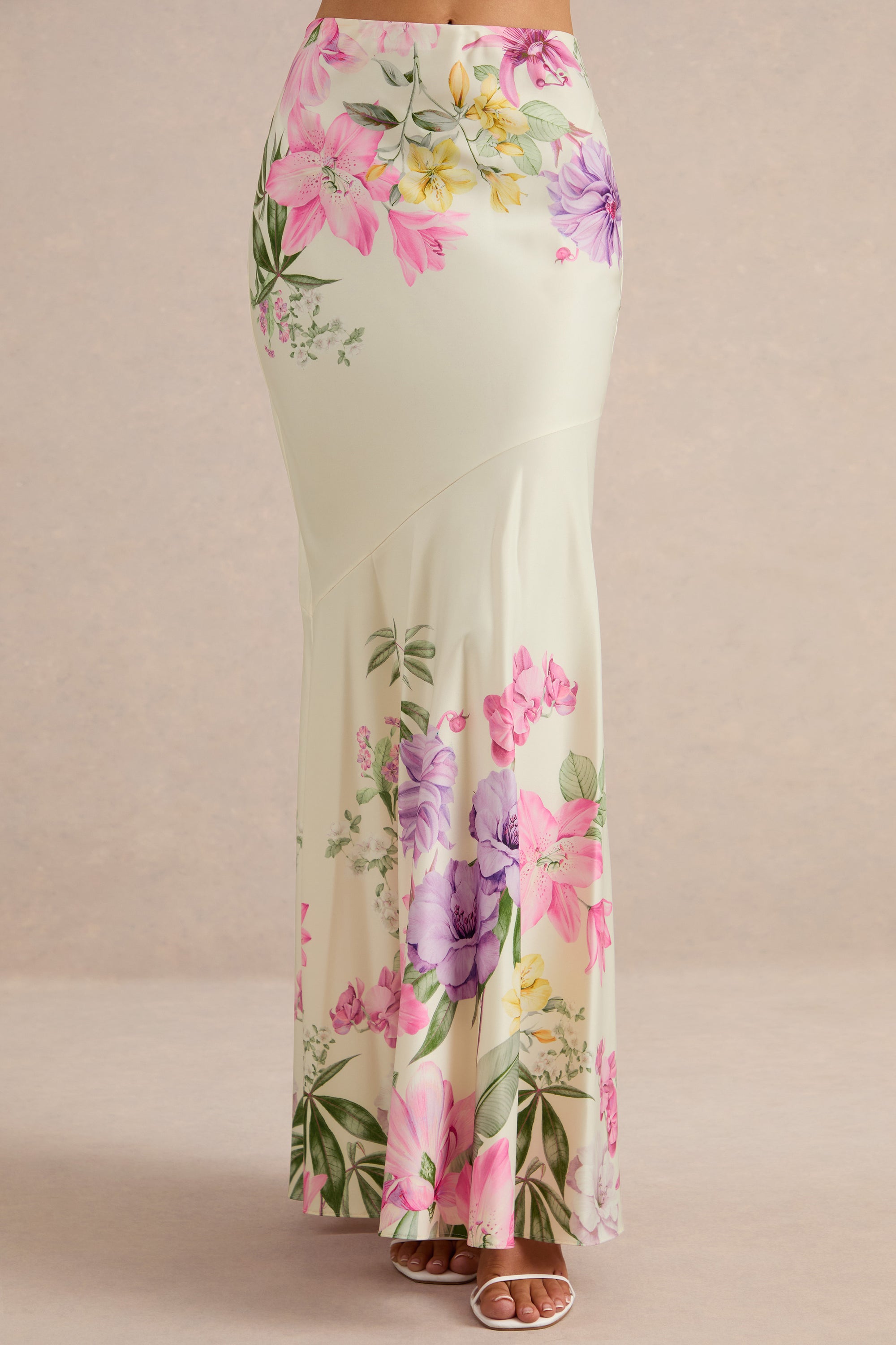 CL137649111 - Vayla _ Cream Floral Print Matte Satin Asymmetric Drop-Waist Maxi Skirt 4.jpg