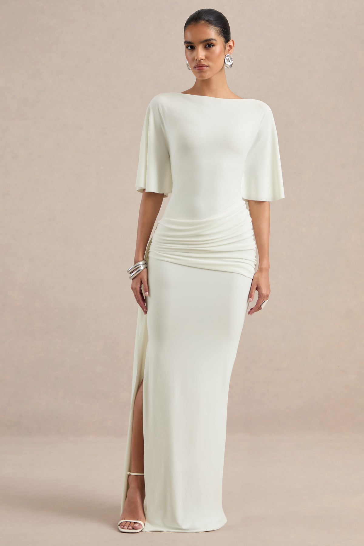 ECM_HR_CL137658110 - Emerelle _ White Wide-Neck Maxi Dress With Sash And Draped-Detailing1.jpg