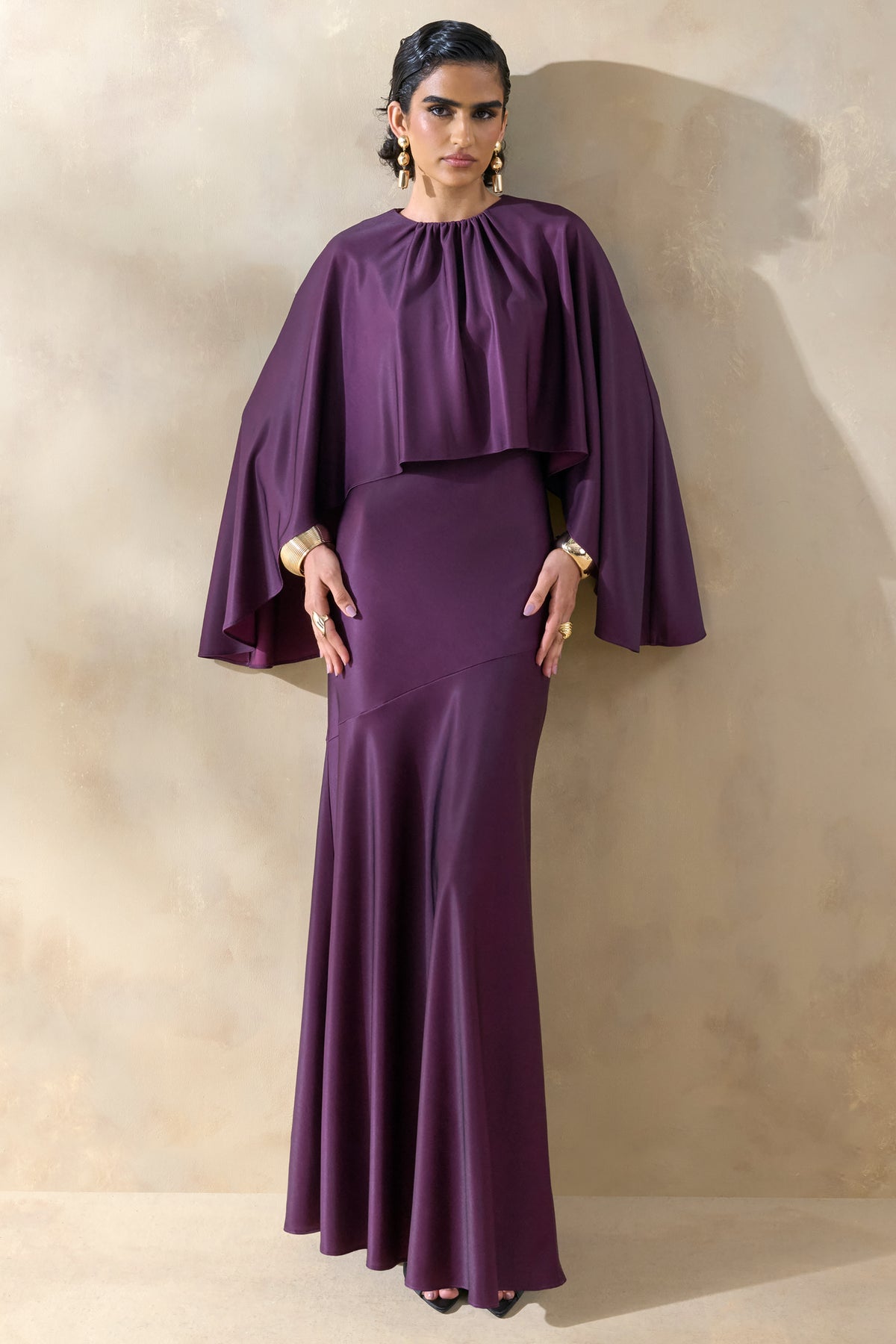 ECM_HR_CL137670090---Vanthea-_-Dark-Plum-Satin-Round-Neck-Maxi-Dress-With-Cape-Sleeves-3.jpg