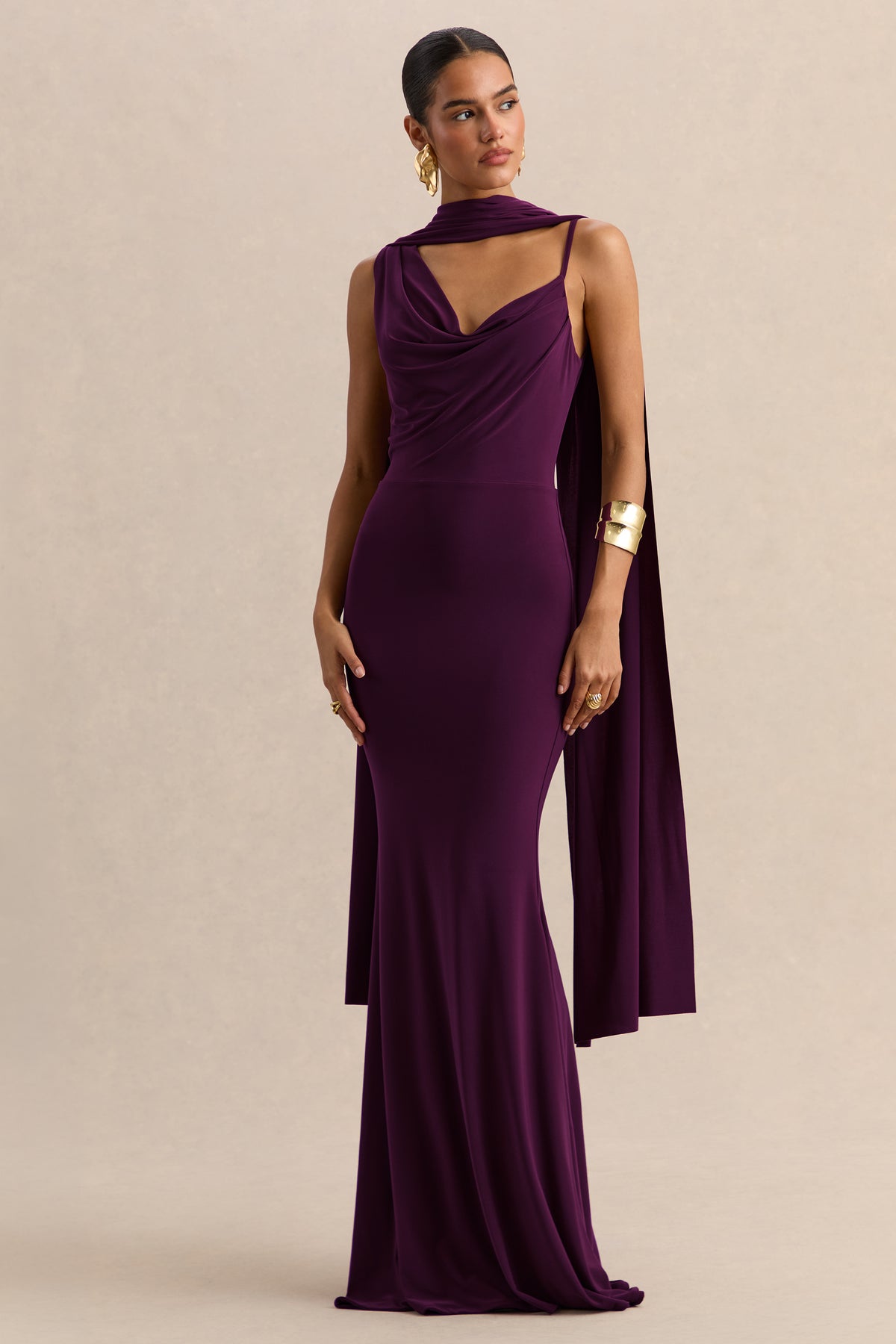 ECM_HR_CL137726090 - Armelia Plum Cowl-Neck Maxi Dress With Scarf-Detail 05_HERO.jpg