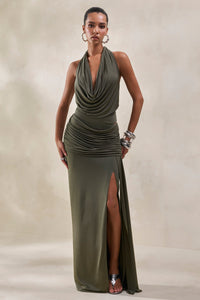 ECM_HR_CL137829035---Ariadne-_-Khaki-Draped-Maxi-Skirt-With-Split-+-CL137812035---Kavya-_-Khaki-Extreme-Plunge-Neck-Bodysuit-3.jpg