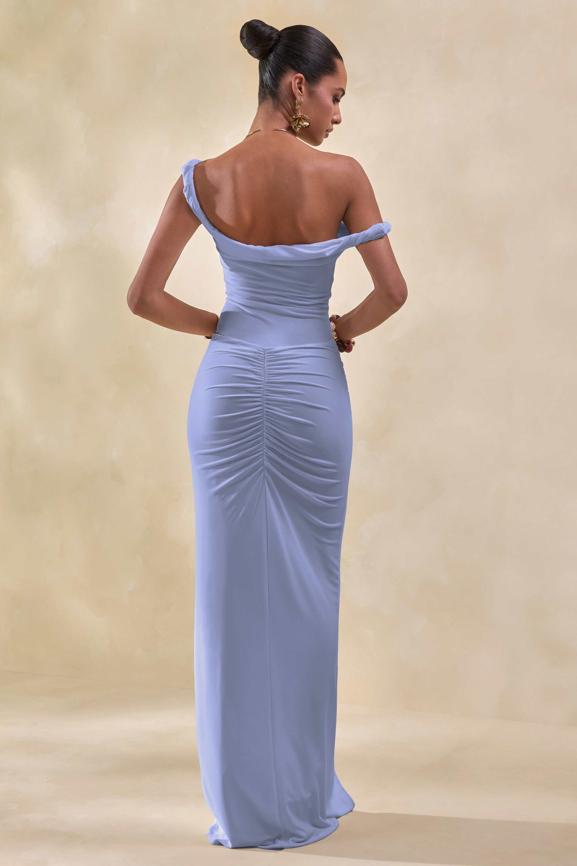 ECM_HR_CL137817013- Kesia Blue Twisted Asymmetric Bodysuit + CL137833013 - Idris Blue Twisted Waist Maxi Skirt With Front Split9 2.jpg