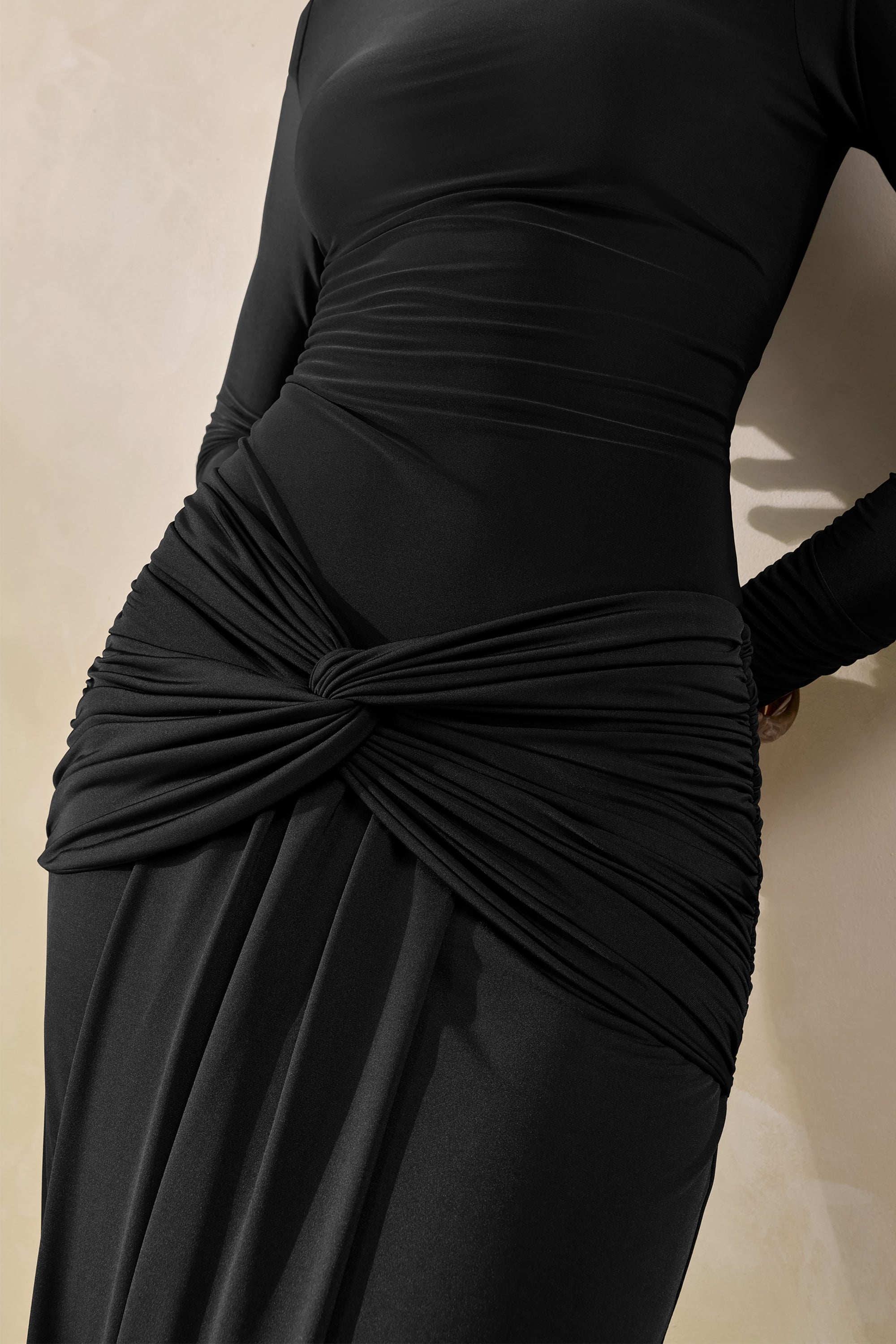 ECM_HR_CL137834001---Theria-_-Black-Maxi-Skirt-With-Gathering-And-Knot-Detail-&-CL137818001---Lyanna-_-Black-Turtle-Neck-Bodysuit6.jpg