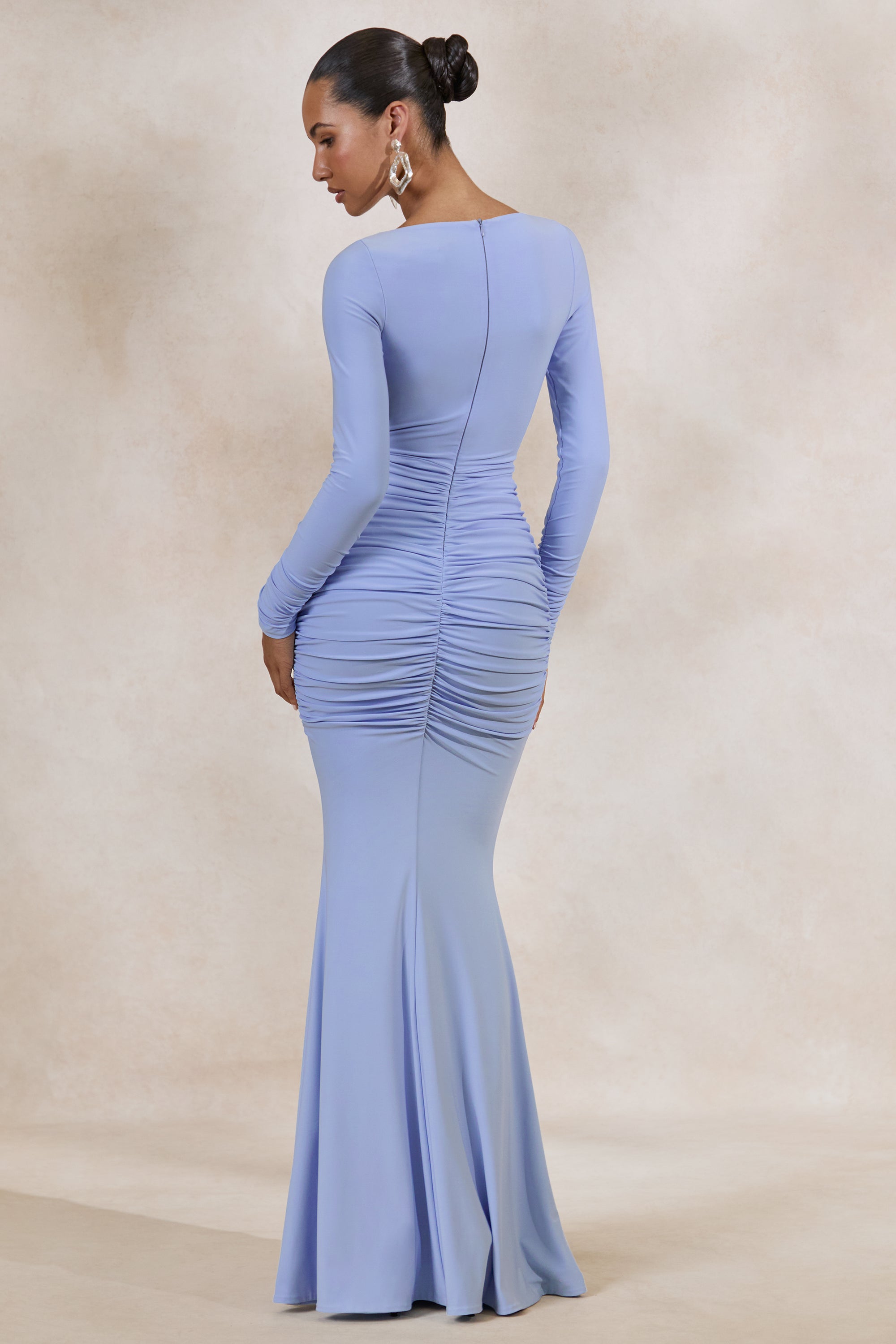 ECM_HR_CL137848013 - Liatris _ Light Blue Wide-Neck Maxi-Dress With Gathered-Detailing5.jpg