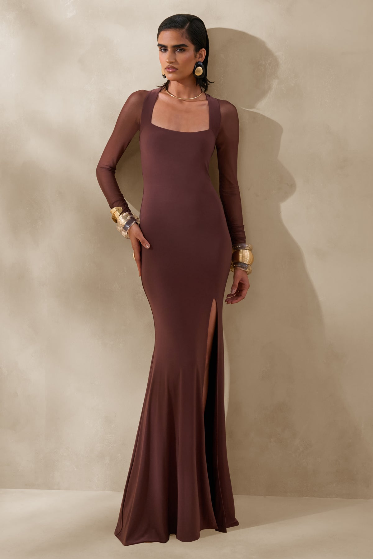 ECM_HR_CL137859022---Renalia-_-Brown-Square-Neck-Maxi-Dress-With-Mesh-Long-Sleeves-4.jpg