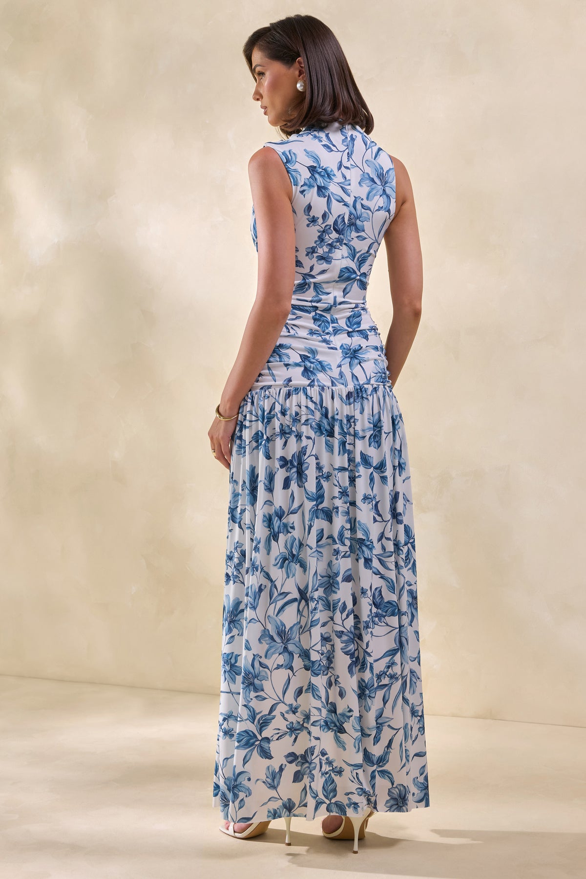 ECM_HR_CL137913016 - Myssara _ Blue Porcelain-Print High-Neck Maxi Dress Gathered-Detailing 7.jpg