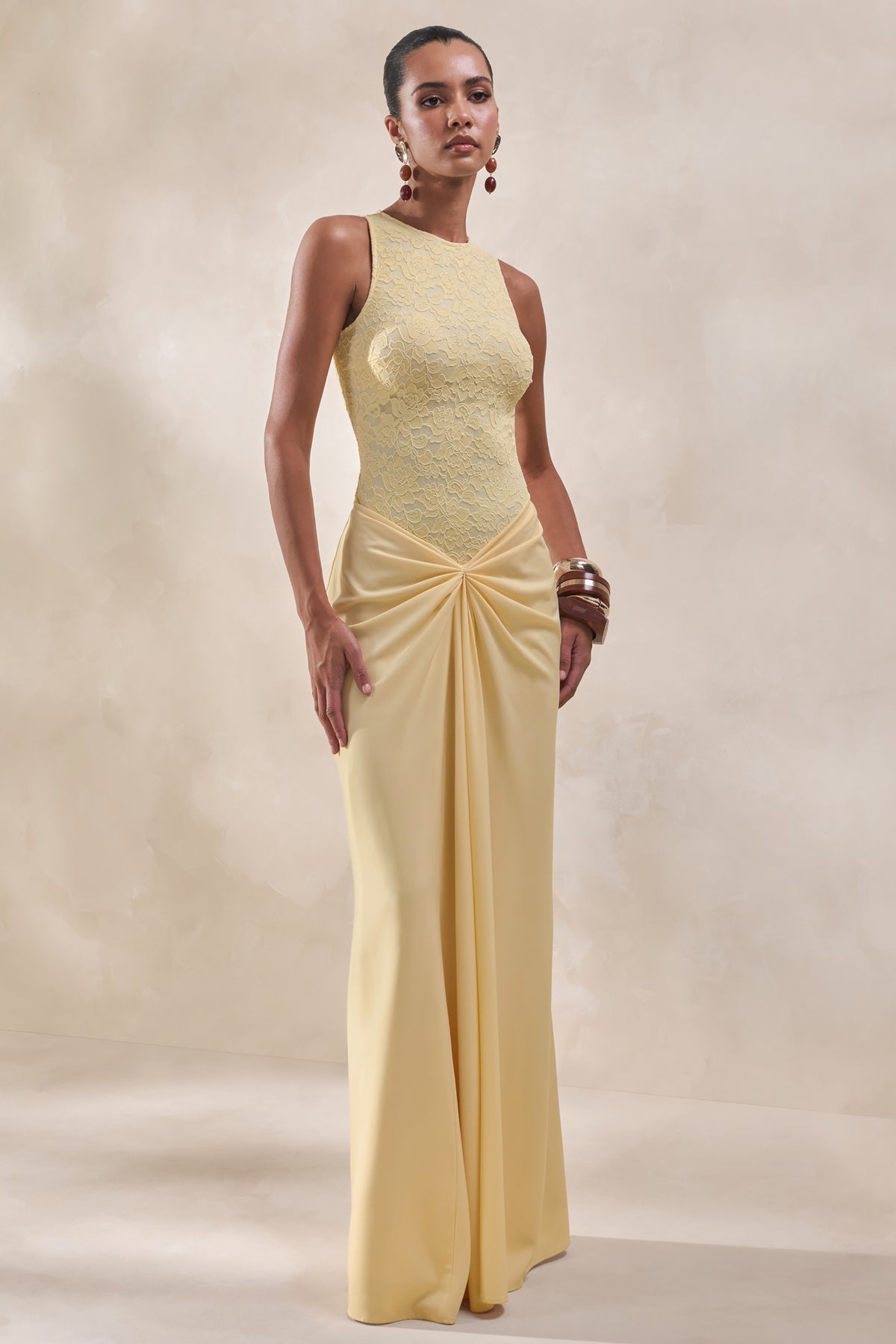 ECM_HR_CL137964121---Setaria-_-Lemon-Satin-Maxi-Skirt-With-Gathered-Detailing-And-Sash-+-CL137962121---Serale-_-Lemon-Lace-Halter-Neck-Bodysuit2.jpg