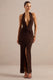 ECM_HR_CL137973022 - Ocealla _ Brown Plunge-Neck Maxi Dress With Gathered-Detailing0.jpg
