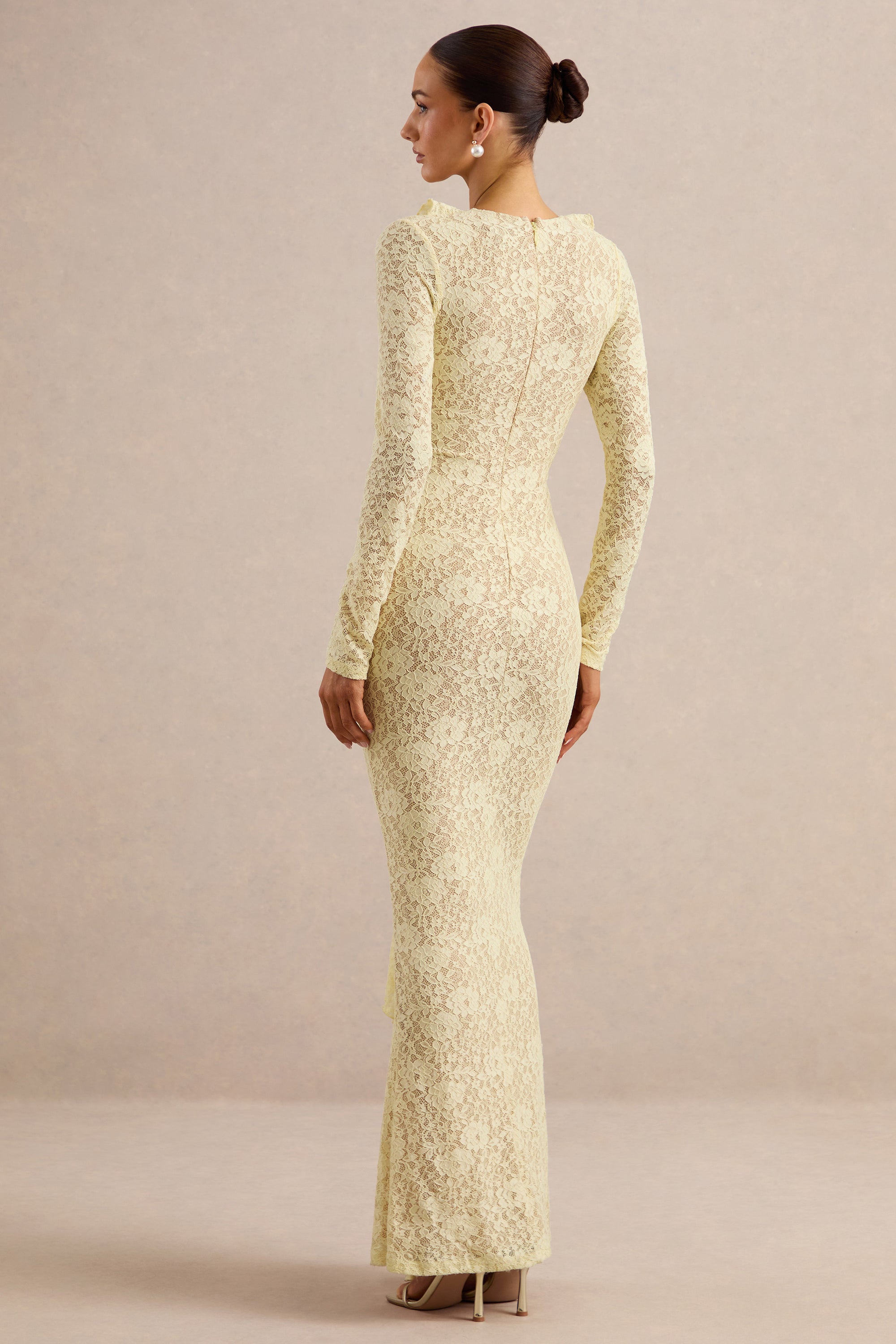 ECM_HR_CL137996121 - Exelia _ Lemon Lace Plunge-Neck Maxi Dress With Long-Sleeves 5.jpg