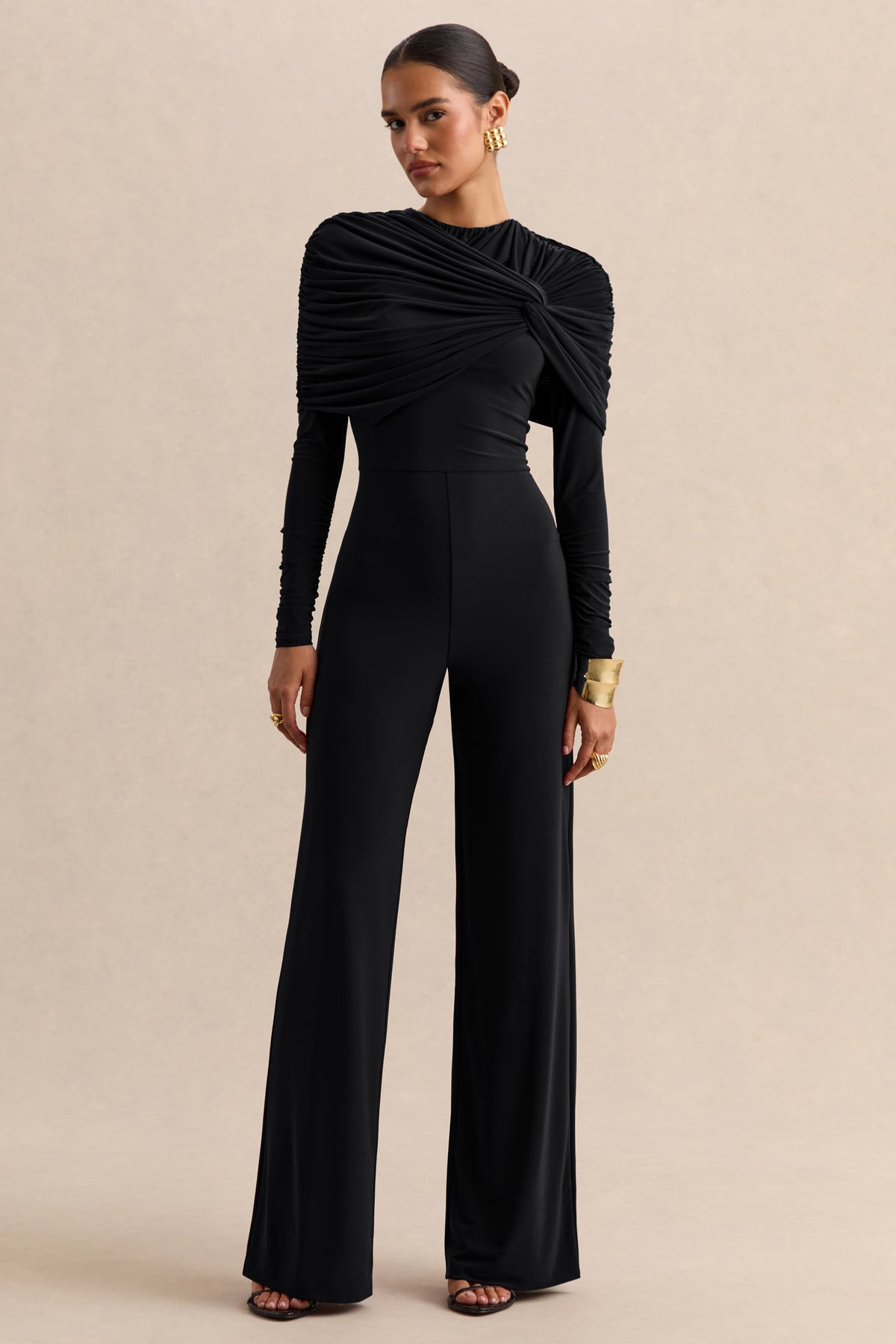 ECM_HR_CL138033001---Eloura---Black-High-Neck-Jumpsuit-With-Twist-Gathered-Detail-01.jpg