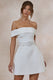 ECM_HR_CL138091110 - Cilly _ White Bardot-Neck Mini-Dress With Belt-Detail 3.jpg