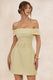 CL138091121 - Cilly _ Lemon Bardot-Neck Mini-Dress With Belt-Detail3.jpg