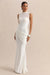 ECM_HR-CL138103110 - Lyssy - White High-Neck Maxi Dress With Mesh-Detail 01.jpg