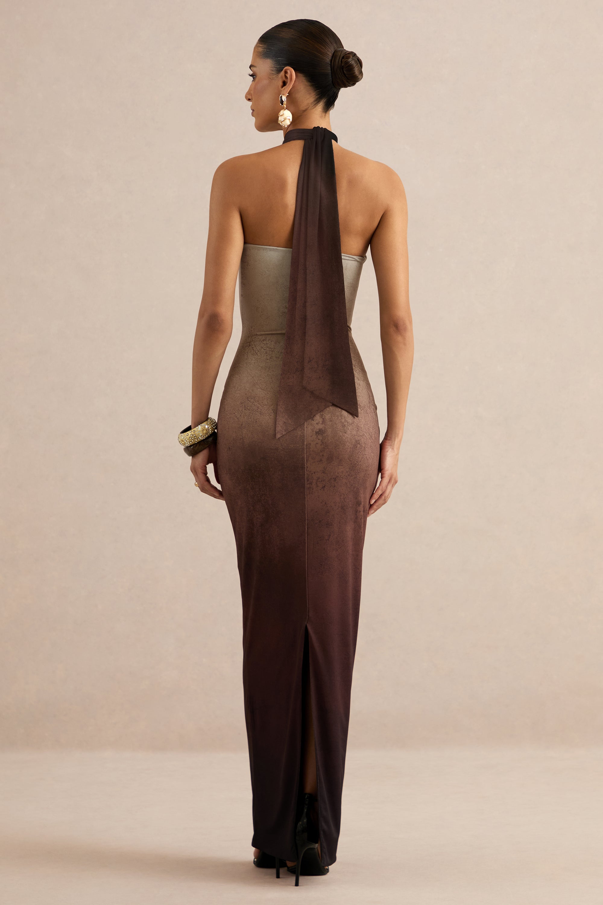 ECM_HR_CL138118021 - Thera | Brown Ombre Halter-Neck Maxi Dress With Gold Detail7.jpg