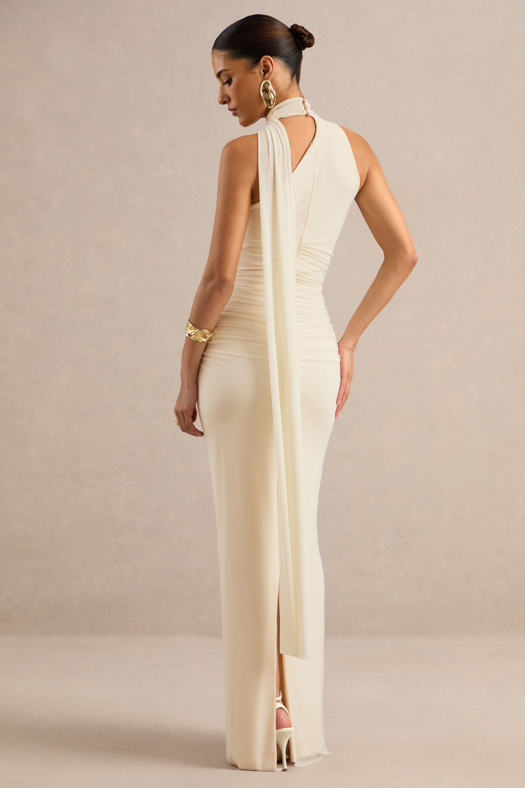 ECM_HR_CL138121111 - Gelsey _ Cream Asymmetric-Neck Maxi Dress With Scarf Detail5.jpg