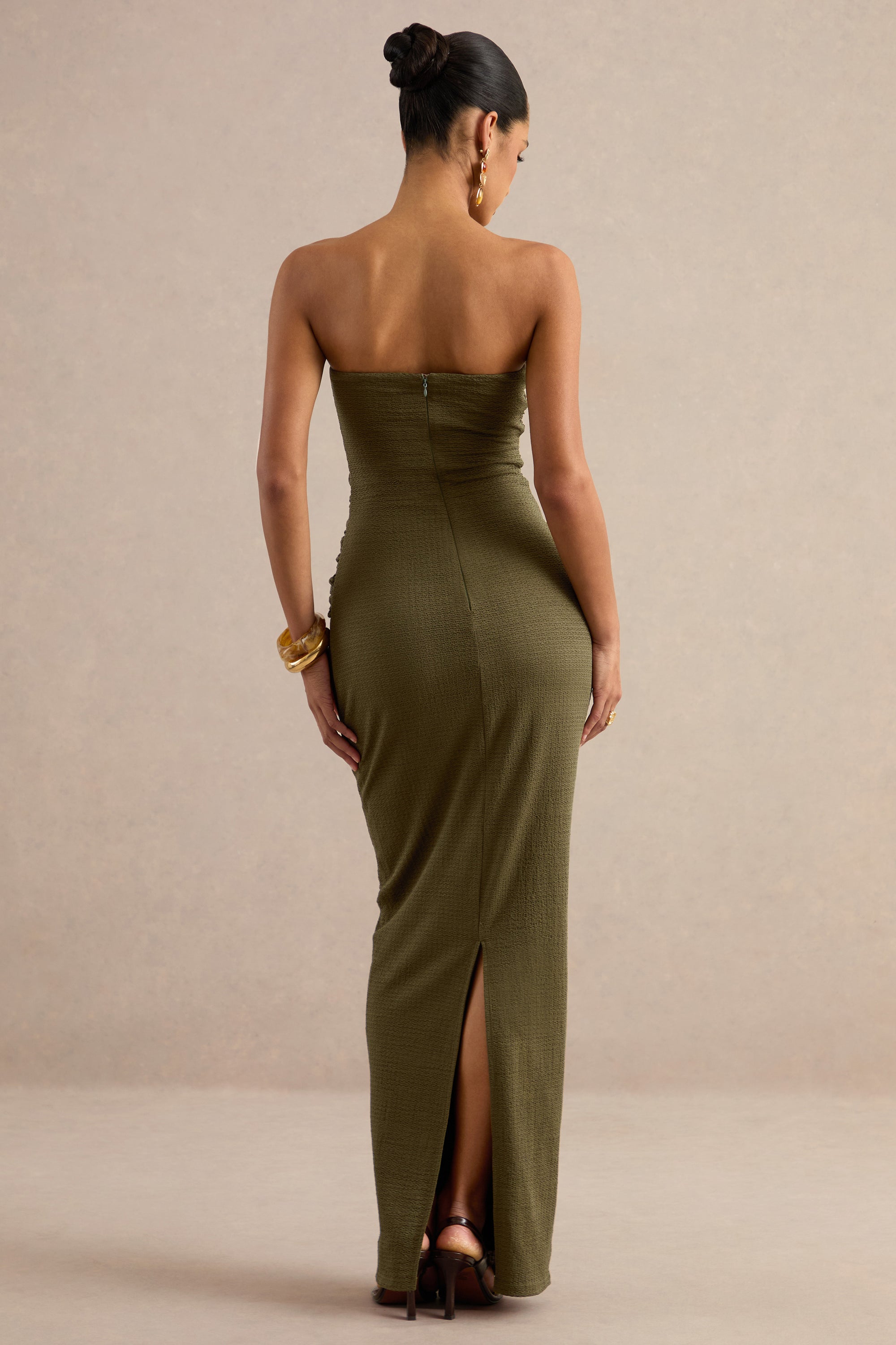 ECM_HR_CL138126031 - Leontine _ Olive Bandeau-Neck Maxi Dress With Body Cut-Outs 6.jpg