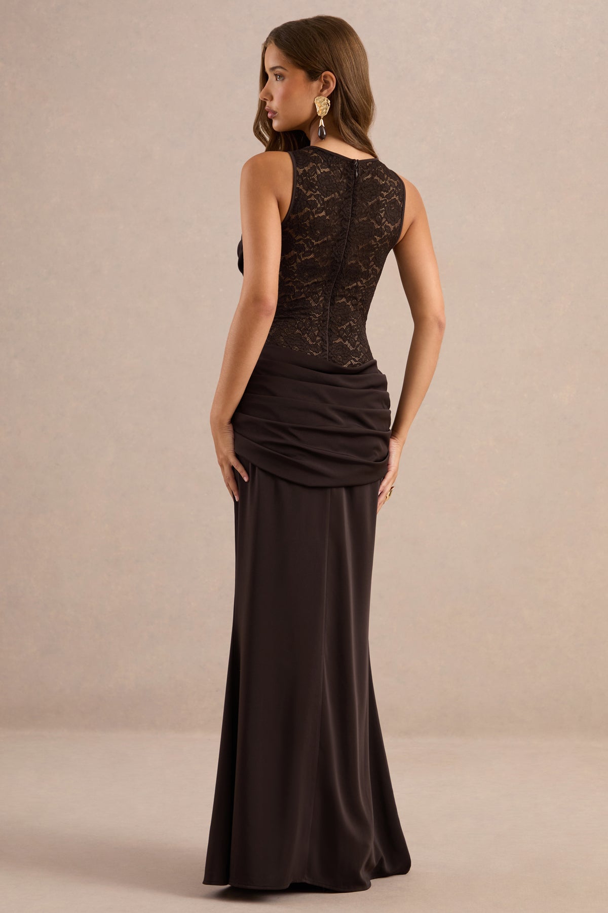 ECM_HR_CL138162021_Faline Brown Satin And Lace Round-Neck Maxi Dress 36.jpg