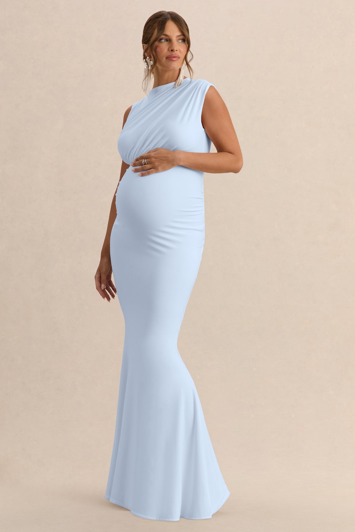 ECM_HR_CL138193013 - Osanna-Light Blue Wide-Neck Maternity Maxi Dress With Ruched Detailing 1.jpg
