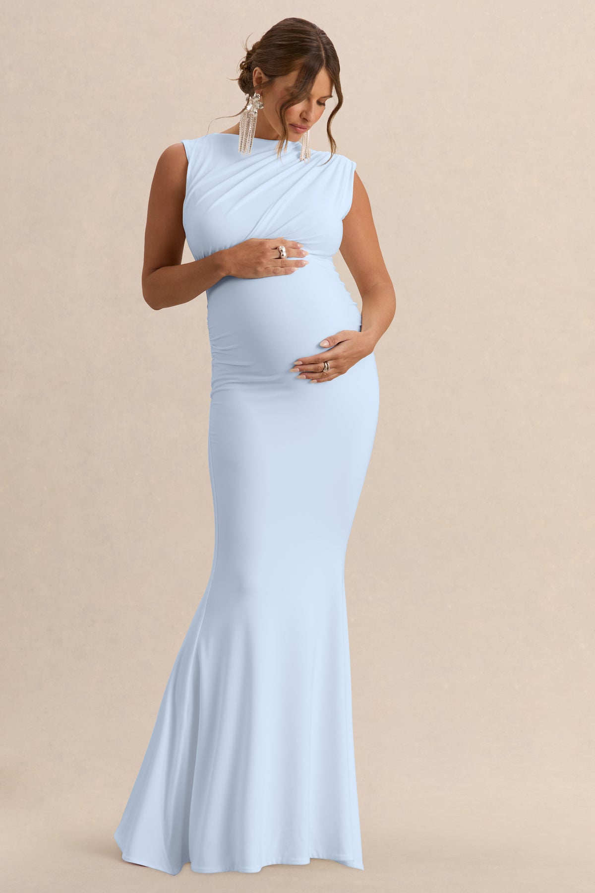 ECM_HR_CL138193013 - Osanna-Light Blue Wide-Neck Maternity Maxi Dress With Ruched Detailing 3.jpg