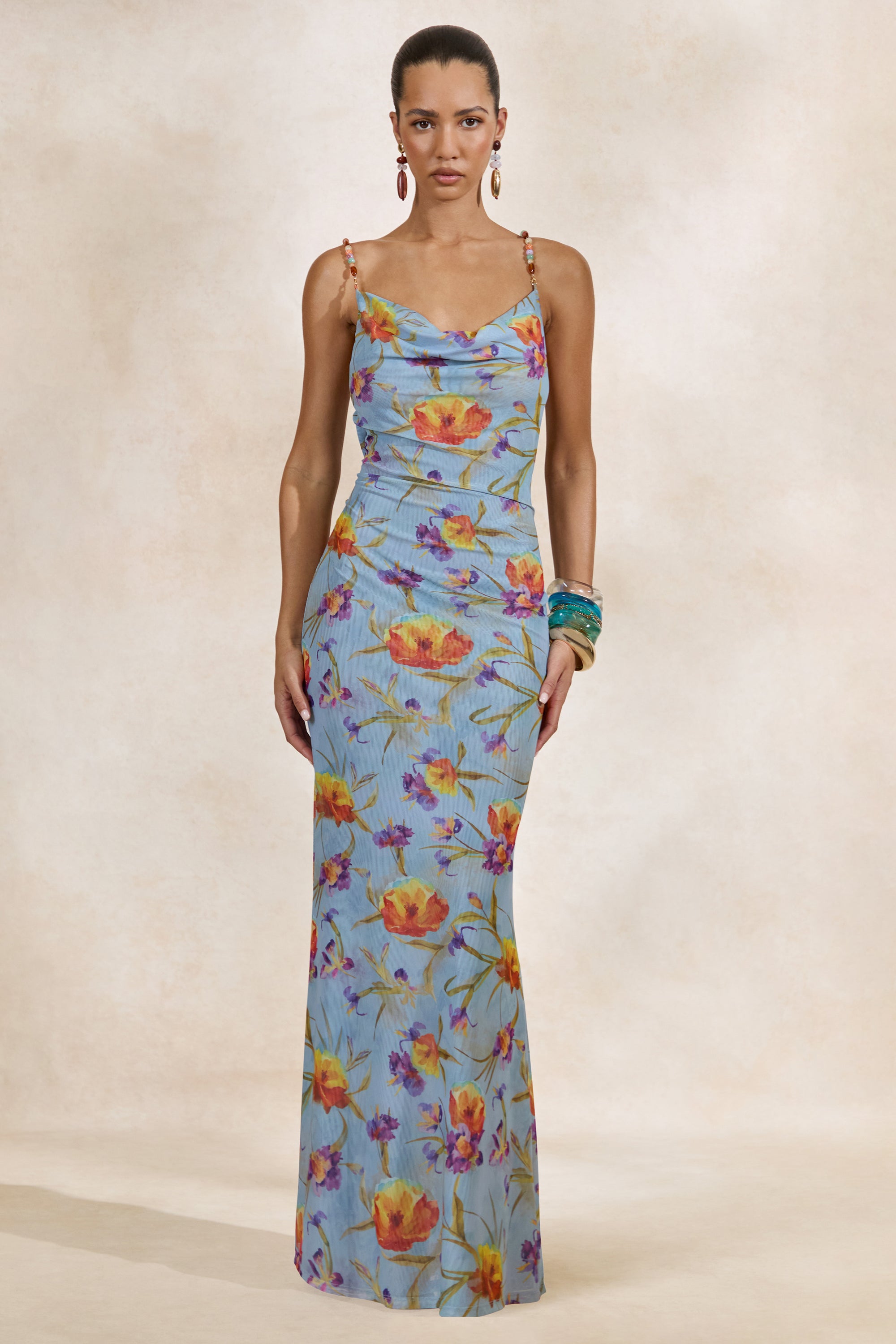 CL138209016- Raisa _ Blue Floral Mesh Cowl-Neck Maxi Dress0.jpg