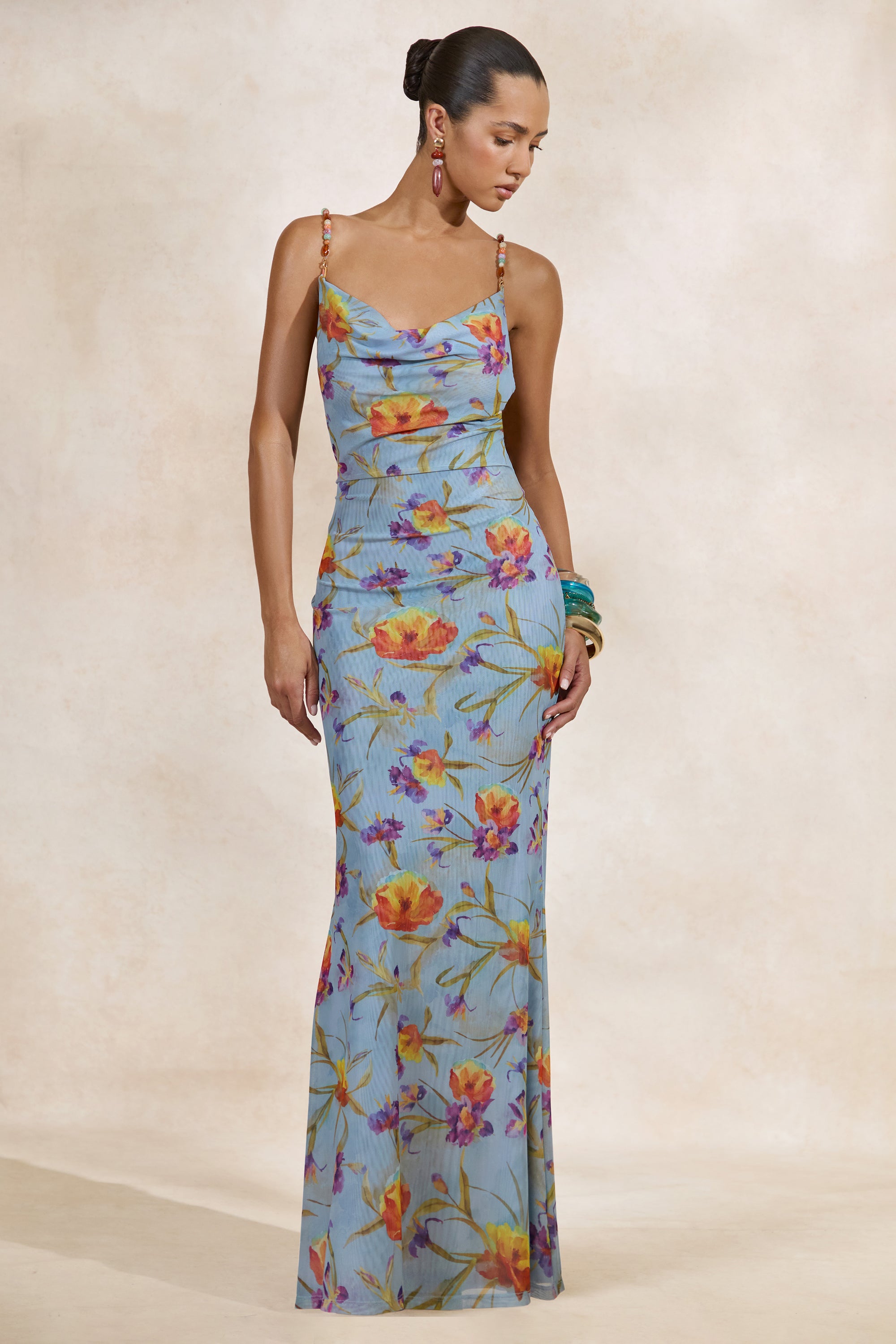 CL138209016- Raisa _ Blue Floral Mesh Cowl-Neck Maxi Dress2.jpg