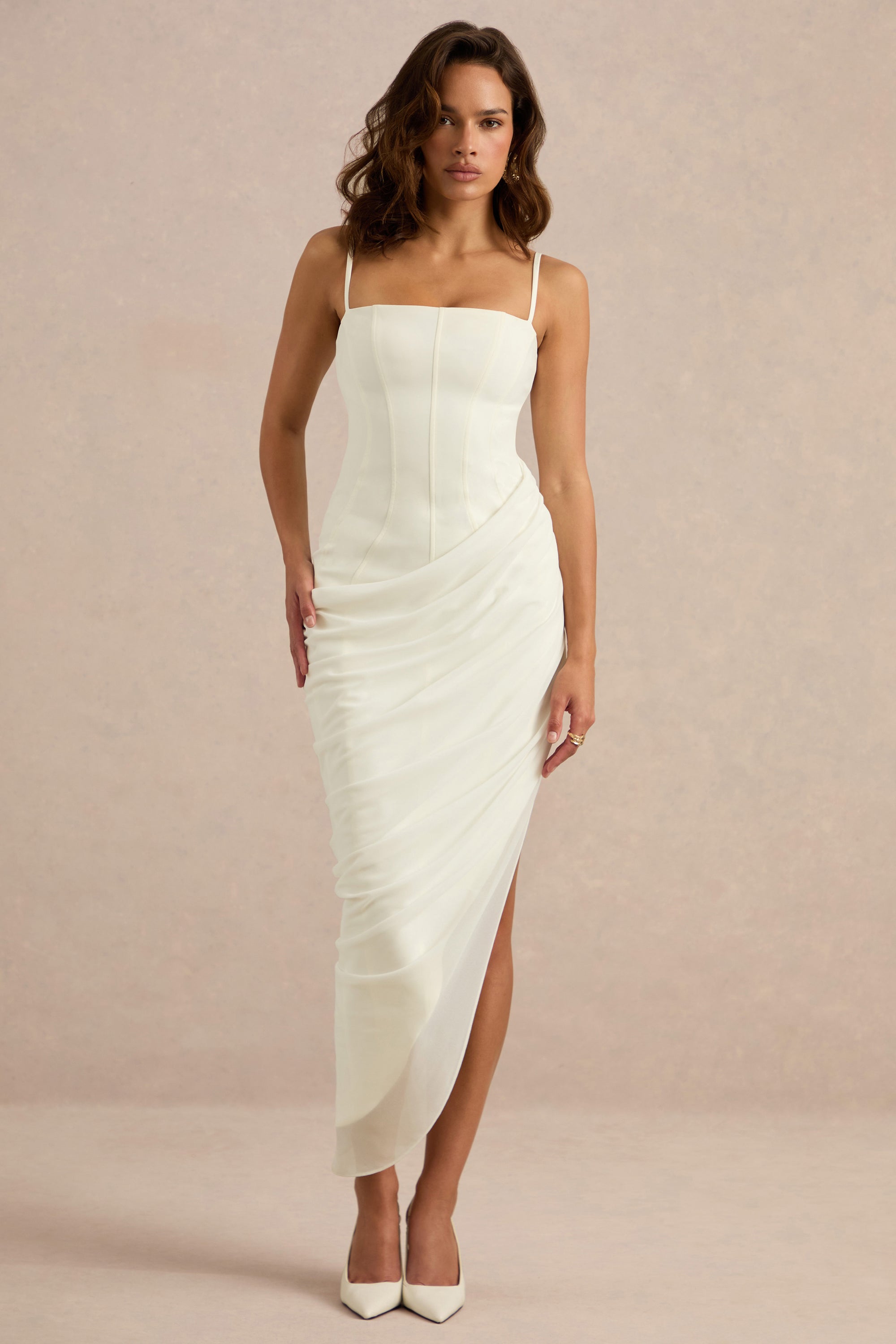 ECM_HR_CL138284110 - Inaya White Square-Neck Asymmetric Maxi Dress1.jpg