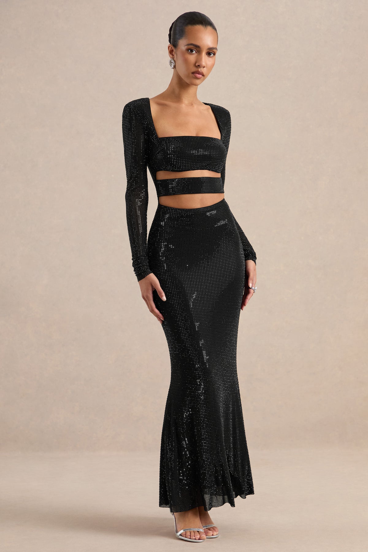 ECM_HR_CL138358001 - Laurinda _ Black Hotfix Square-Neck Maxi Dress With Body Cut-Outs2.jpg