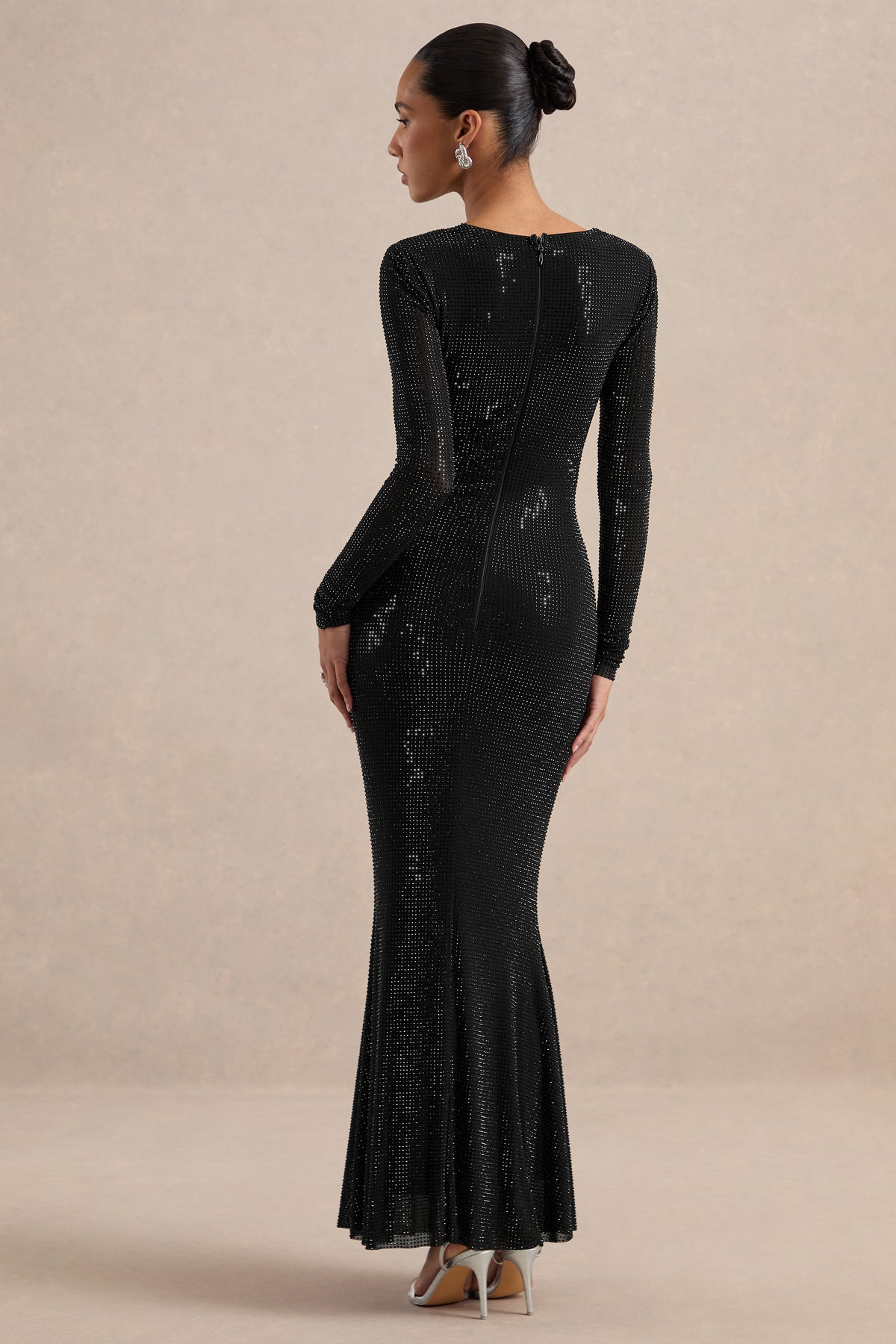 ECM_HR_CL138358001 - Laurinda _ Black Hotfix Square-Neck Maxi Dress With Body Cut-Outs5.jpg