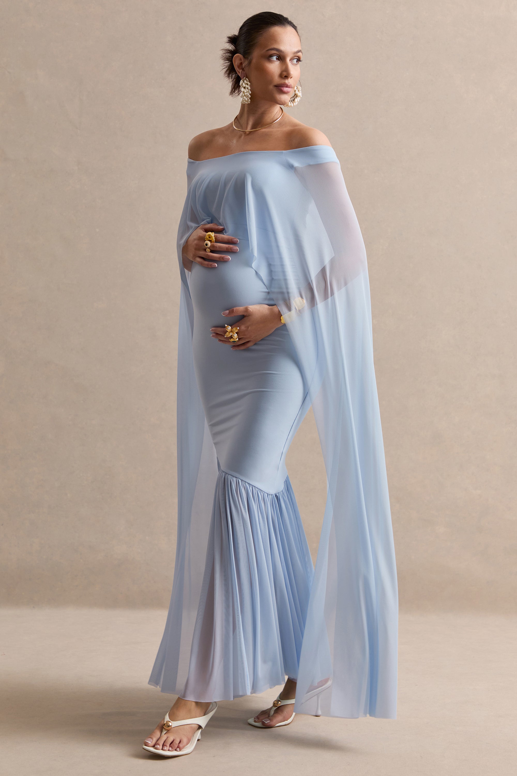 ECM_HR_CL138466013 - Bluma Light Blue Bardot-Neck Maternity Maxi Dress With Sheer Skirt And Cape Detail5.jpg