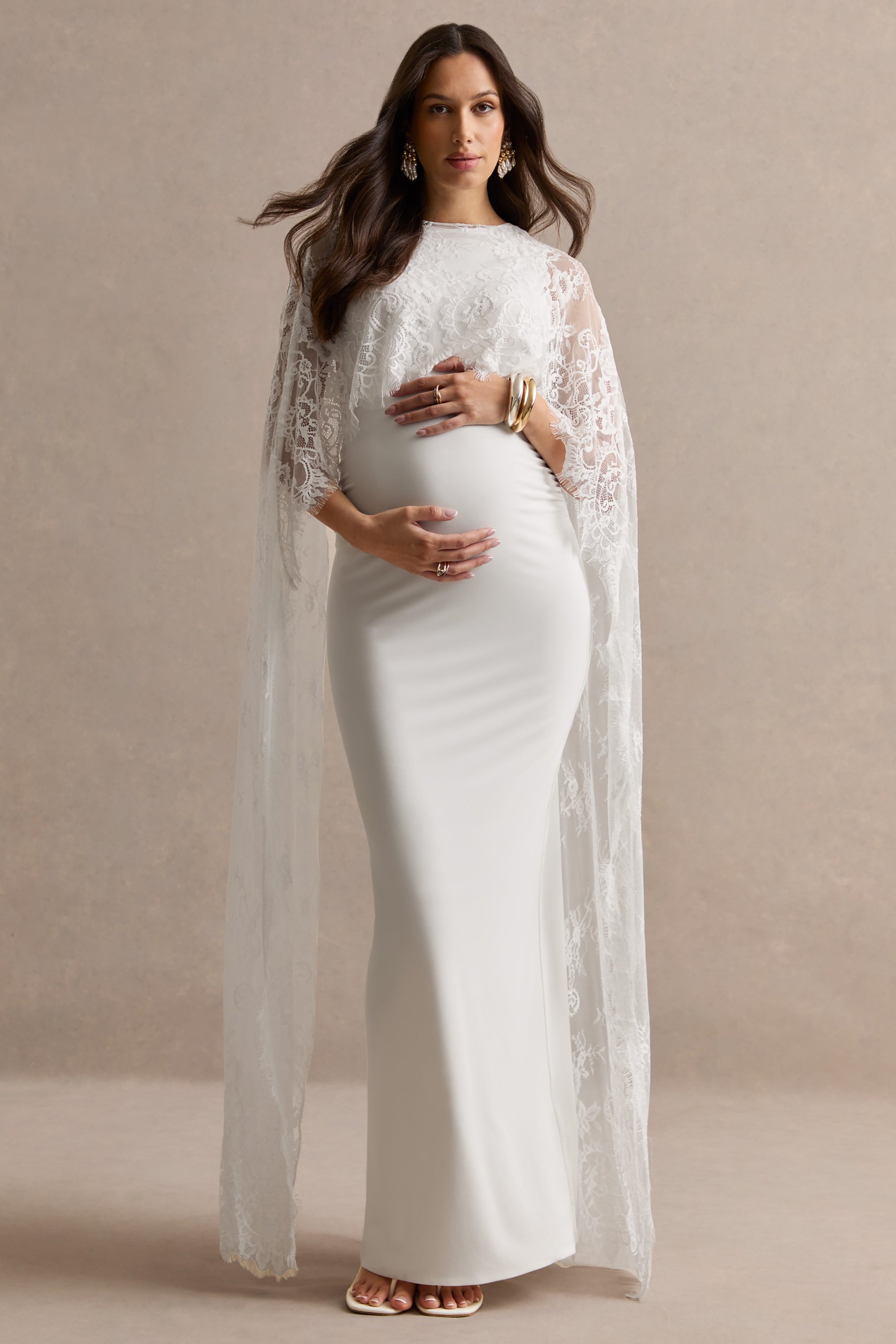 ECM_HR_CL138641110---Camelina-_-White-Lace-Round-Neck-Cape-+-CL138470110---Camelina-_-White-Round-Neck-Maternity-Maxi-Dress-With-Lace-Cape-Detail1.jpg