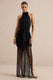 ECM_HR_Moana Black Halter-Neck Fringed Maxi Dress With Ruched Detailing CL138613001 1.jpg